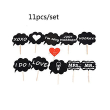 Load image into Gallery viewer, 10-58pcs Fun Wedding Decoration Photo Booth Props DIY Mustache Lips Glasses Mask Photobooth Accessories Wedding Party Supplies