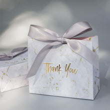 Load image into Gallery viewer, New Creative Grey Marble Gift Bag Box for Party Baby Shower Paper Chocolate Boxes Package/Wedding Favours candy Boxes