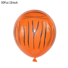 Load image into Gallery viewer, Safari Animals Banner Jungle Party Decoration Safari Party Decor Jungle Theme Animal Balloons 1st Birthday Party Decor Wild One