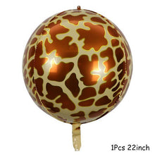 Load image into Gallery viewer, Safari Animals Banner Jungle Party Decoration Safari Party Decor Jungle Theme Animal Balloons 1st Birthday Party Decor Wild One