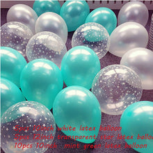 Load image into Gallery viewer, 20pcs12-inch Ink-blue Transparent Star Latex Balloon Happy Birthday 2.2g Pink White Helium Balloon Wedding Party Decor Supplies
