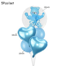 Load image into Gallery viewer, First Birthday Baby Boy Girl Party 1st Birthday Party Decoration Banner Balloons 1 One Year Old Party Baby Shower Decor Supplies