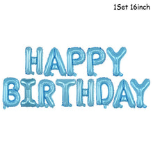 Load image into Gallery viewer, First Birthday Baby Boy Girl Party 1st Birthday Party Decoration Banner Balloons 1 One Year Old Party Baby Shower Decor Supplies