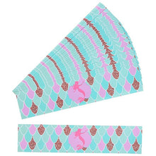 Load image into Gallery viewer, Little Mermaid Fantastic Purple Mermaid Birthday Party Disposable Tableware Decoration Paper Plate Cup Balloons Supplies