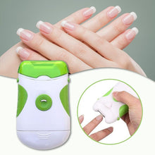Load image into Gallery viewer, Electric Nail Trimmer and Nail File Electronic Manicure Pedicure Tool File and Trim Hand and Toe Nails Effortlessly Care