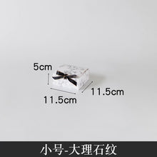 Load image into Gallery viewer, 1pc Creative Simple marble style Gift box Creative Kraft Paper DIY gift bag Candy box kawaii Party Supplies
