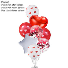 Load image into Gallery viewer, 1Set Love Balloons Confetti Air Balloons Ball Helium Balloon For Valentine's Day Gift Wedding Decoration Balloons Party Supplies
