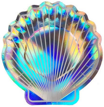 Load image into Gallery viewer, Little Mermaid Fantastic Purple Mermaid Birthday Party Disposable Tableware Decoration Paper Plate Cup Balloons Supplies
