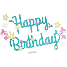 Load image into Gallery viewer, Little Mermaid Fantastic Purple Mermaid Birthday Party Disposable Tableware Decoration Paper Plate Cup Balloons Supplies
