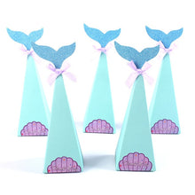 Load image into Gallery viewer, Little Mermaid Fantastic Purple Mermaid Birthday Party Disposable Tableware Decoration Paper Plate Cup Balloons Supplies
